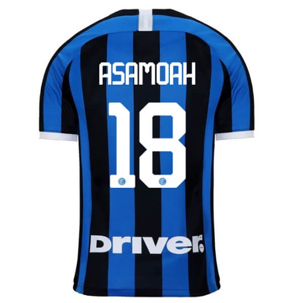 Replicas Camiseta Inter NO.18 Asamoah 1ª 2019/20 Azul